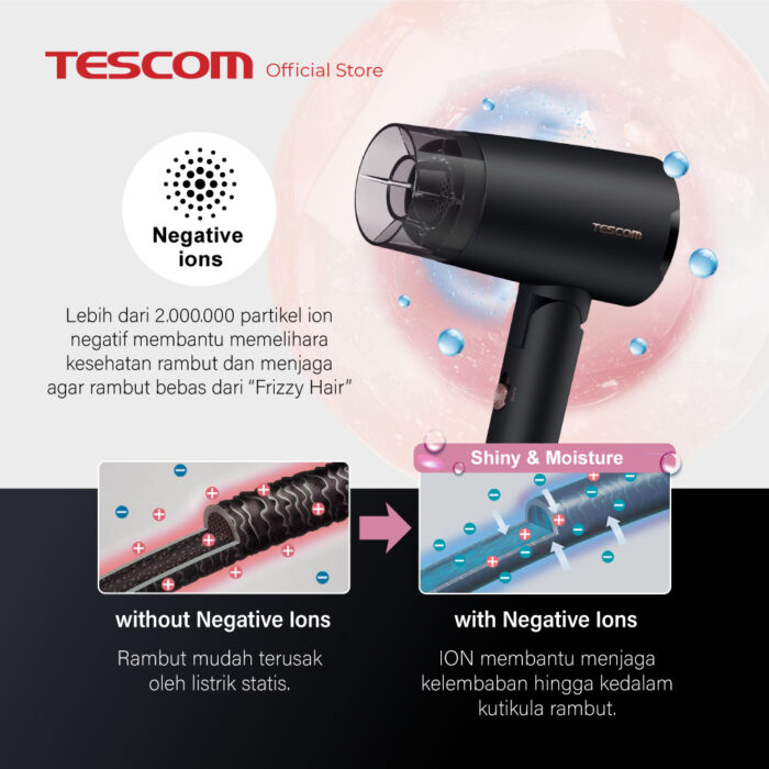 TD565ID Gloss Pro Ionic Hair Dryer - Image 5